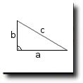 Automatischer Rechner zur Berechnung des Pythagoras und im rechtwinkligen Dreieck