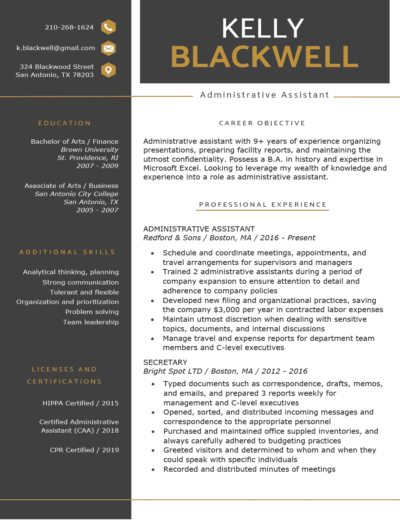 Everest Resume Builder Template