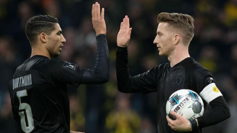 Marco Reus (r.) war am Samstag der Anführer beim BVB