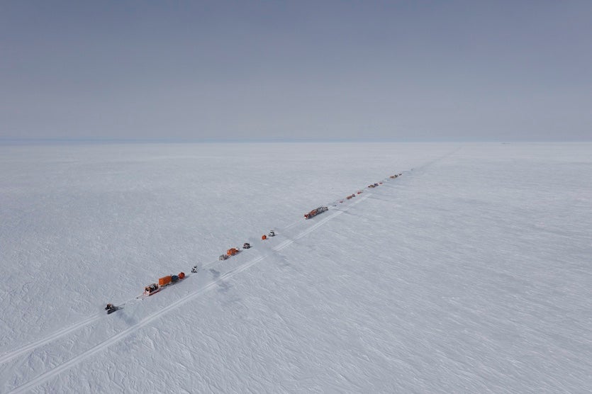 Crossing Antarctica Without a Plane