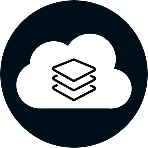Icon virtual round bw 512