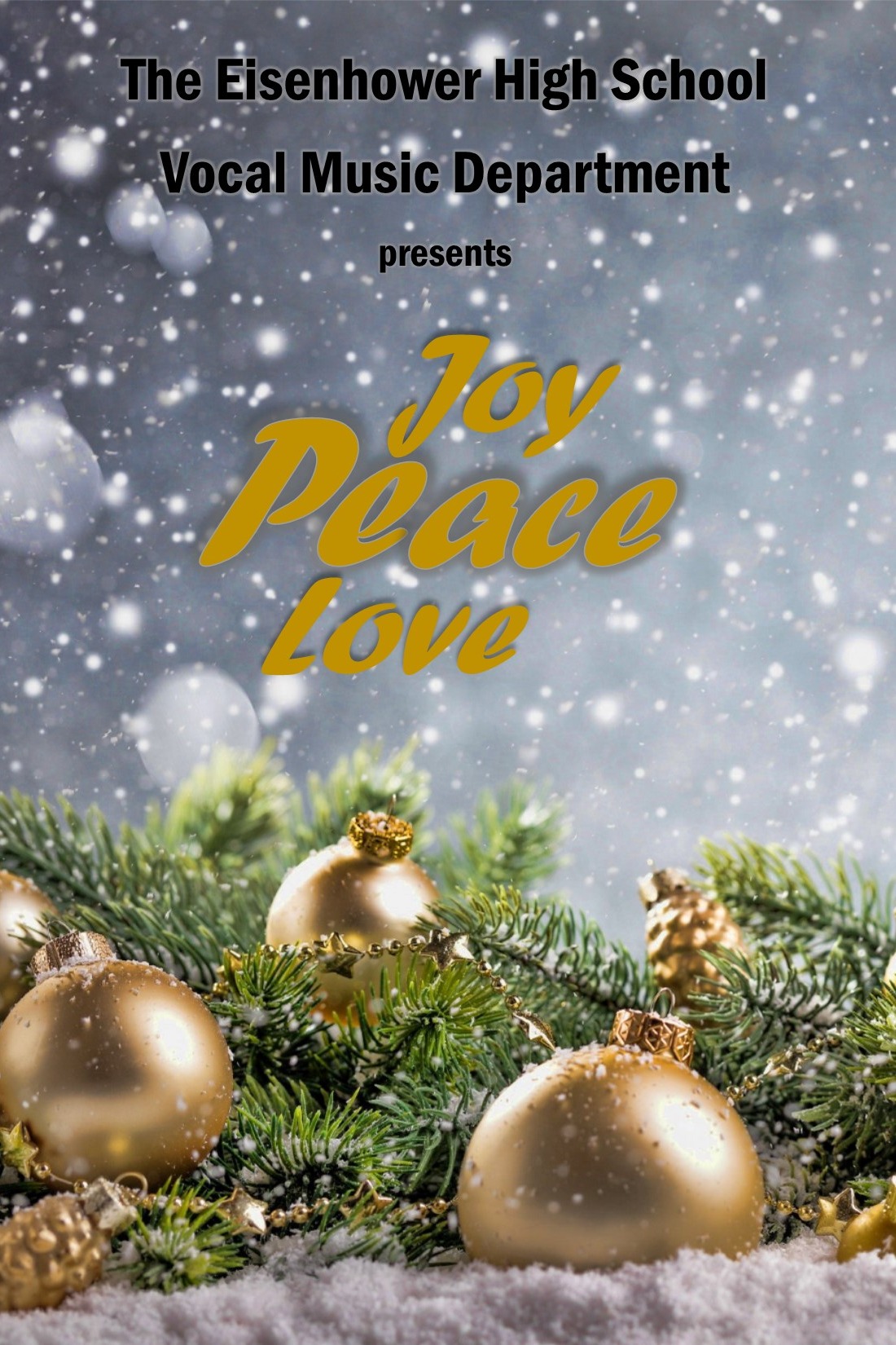 Eisenhower, Malow & Shelby Holiday Concerts