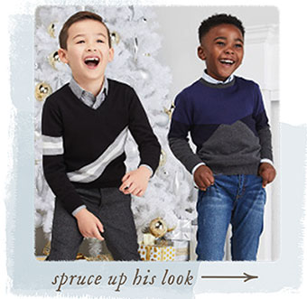 Spruce up his look