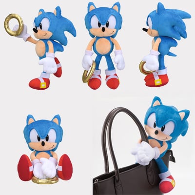 ソニック・ザ・ヘッジホッグ　おでかけぬいぐるみ&ldquo;クラシックソニック&rdquo;