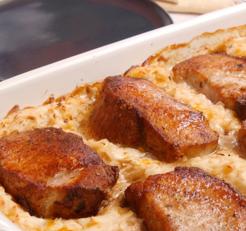 This One-dish Pork Chop Casserole Is Sure To Become A New Suppertime Go-to Recipe and Video