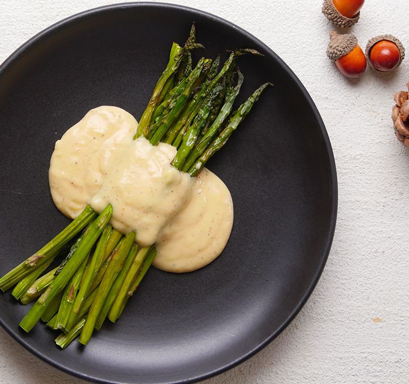 Low-carb Asparagus With Hollandaise Sauce Recipe and Video