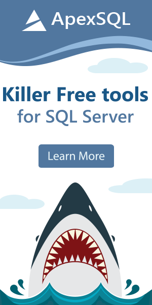 Killer free tools for SQL Server