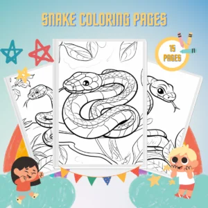 Snake Coloring Pages thumbnail