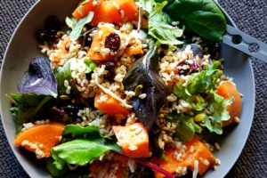 Sweet Potato Grain Salad