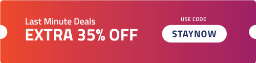 Get Flat 35% OFF on select Hotels