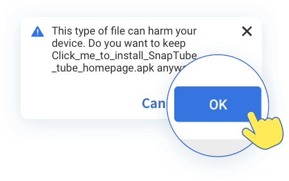 Image with missing alt attribute found on snaptubeapp.com