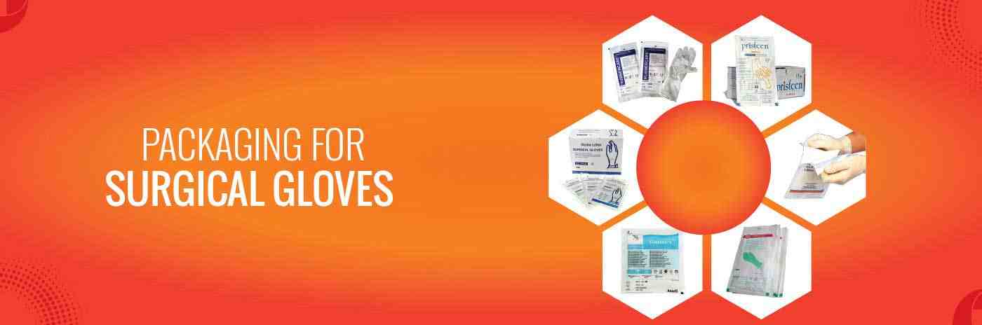 surgical gloves packaging