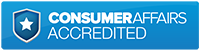 Consumer Affairs Accredited Company Badge