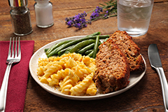 Meatloaf and Mac & Jack Meal