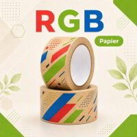 Papier Klebeband in RGB Farben