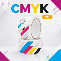 PP Klebeband in CMYK Farben