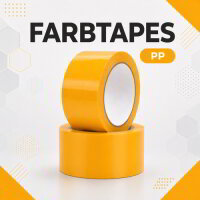 PP Farbtapes in CMYK Farben