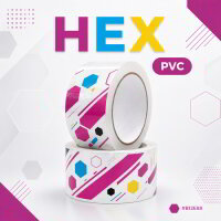 PVC Klebeband in Hex Farben
