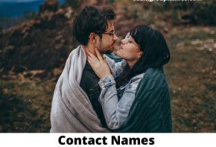 Contact Names For Your Boyfriend