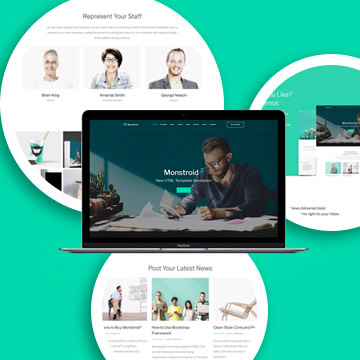 Monstroid 2 HTML Template