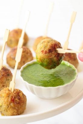 Vietnamese Chicken Meatballs