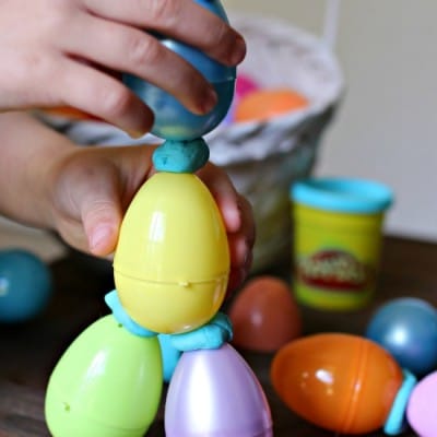 Spring STEM Activities for Kids, 3 dimensional egg structures PLUS 3 more STEM Learning Center Ideas