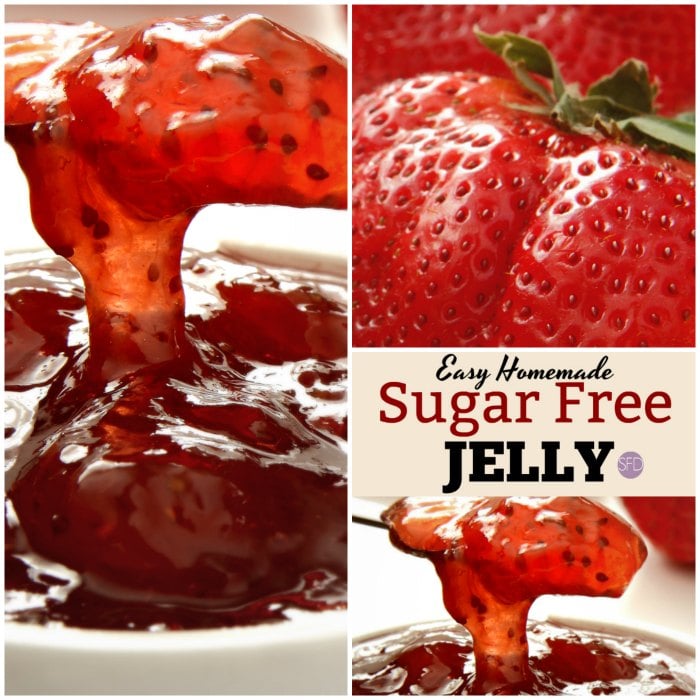 Homemade Sugar Free Strawberry Jelly