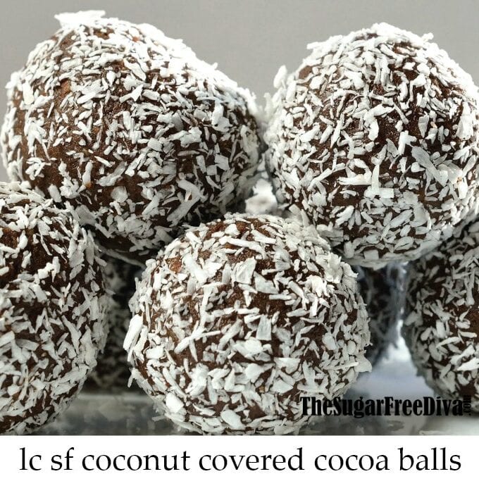 Low Carb Coconut Cocoa Balls