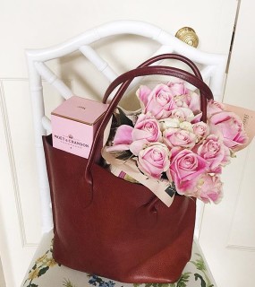 Tuscany Tote in Cognac