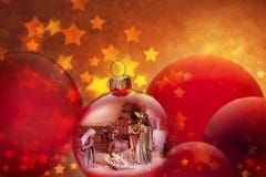 Free Christmas Nativity Scene Ornaments Jesus Birth Royalty Free Stock Photo - 19405605
