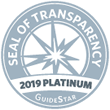2019 Platinum Seal of Transparency Guide Star