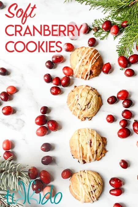 Soft Cranberry Cookies Recipe