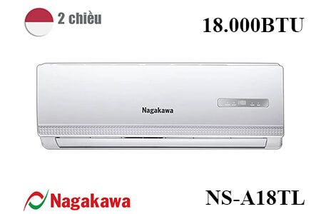 Điều ho&agrave; Nagakawa NS-A18TL 2 chiều 18000btu