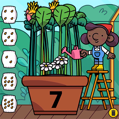 ubitizing seeds