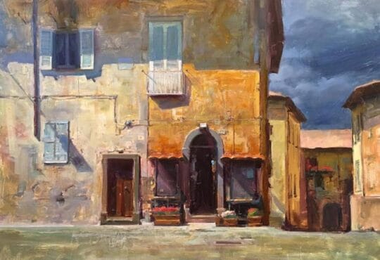 Landscape painting artist Bryan Mark Taylor