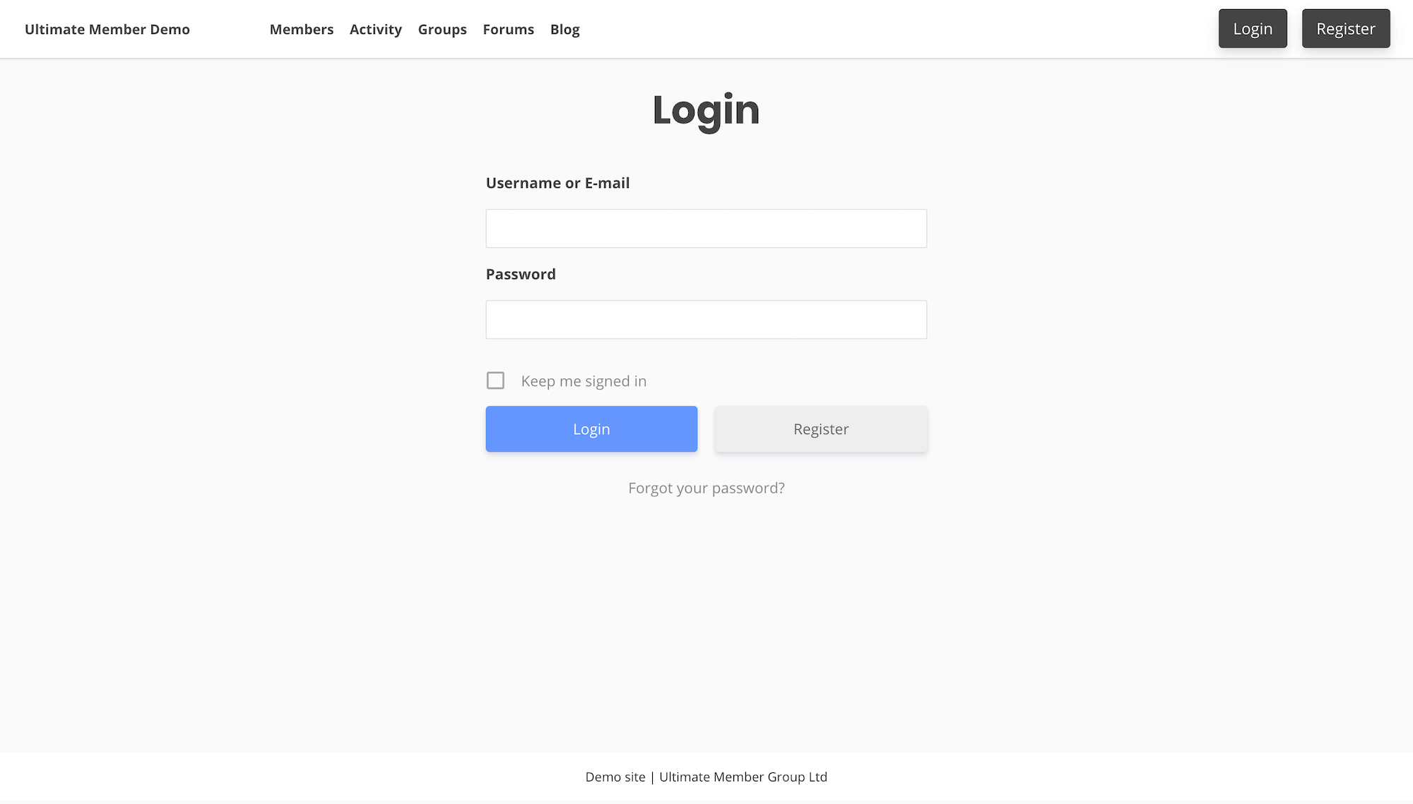Image with missing alt attribute found on ultimatemember.com