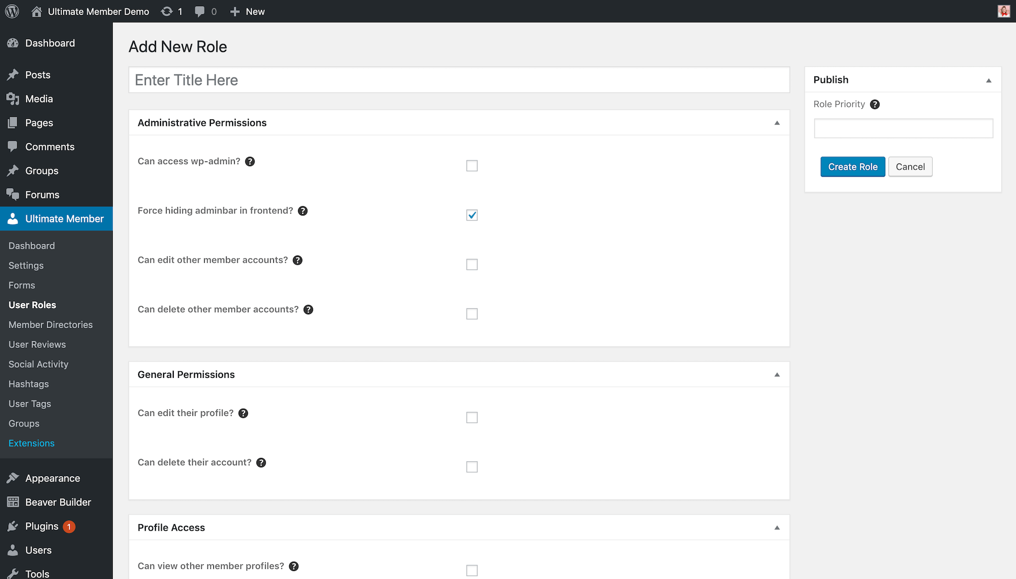Image with missing alt attribute found on ultimatemember.com