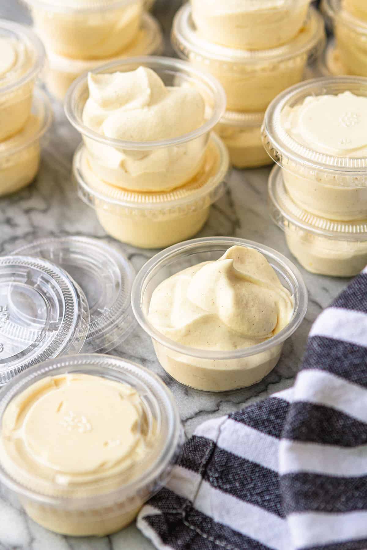 rumchata pudding shots made with 5 ingredients