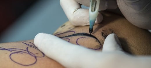 Getting Tattooed