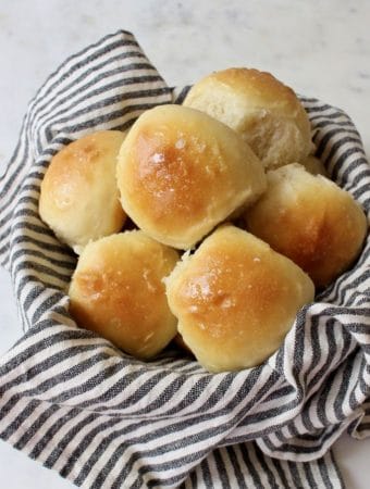 Light and Fluffy Italian Vegan Dinner Rolls