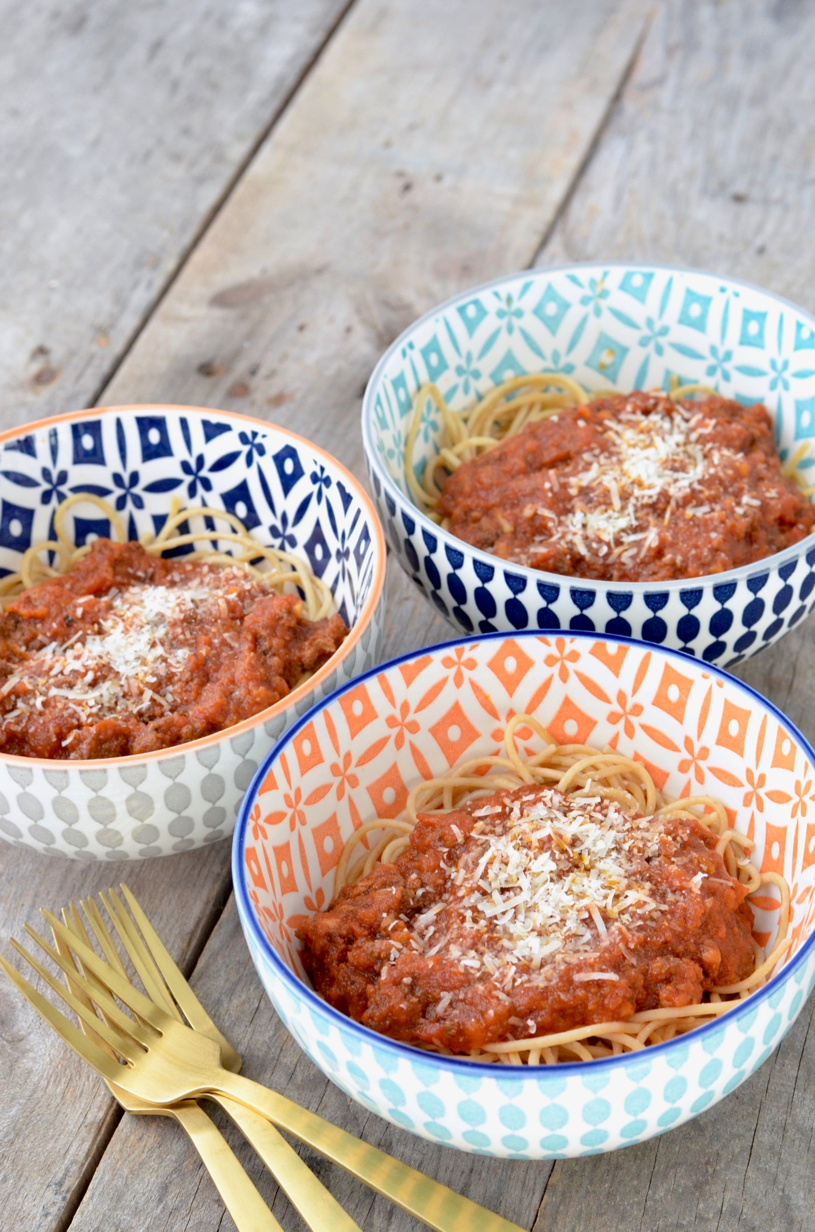 Slow Cooker Bolognese on 100 Days of Real Food