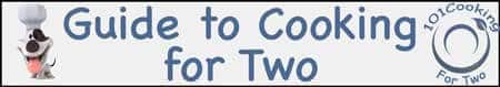graphic for the cooking for two guide