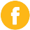 Yellow Facebook icon with the F colored brown