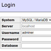 Image with missing alt attribute found on adminer.org