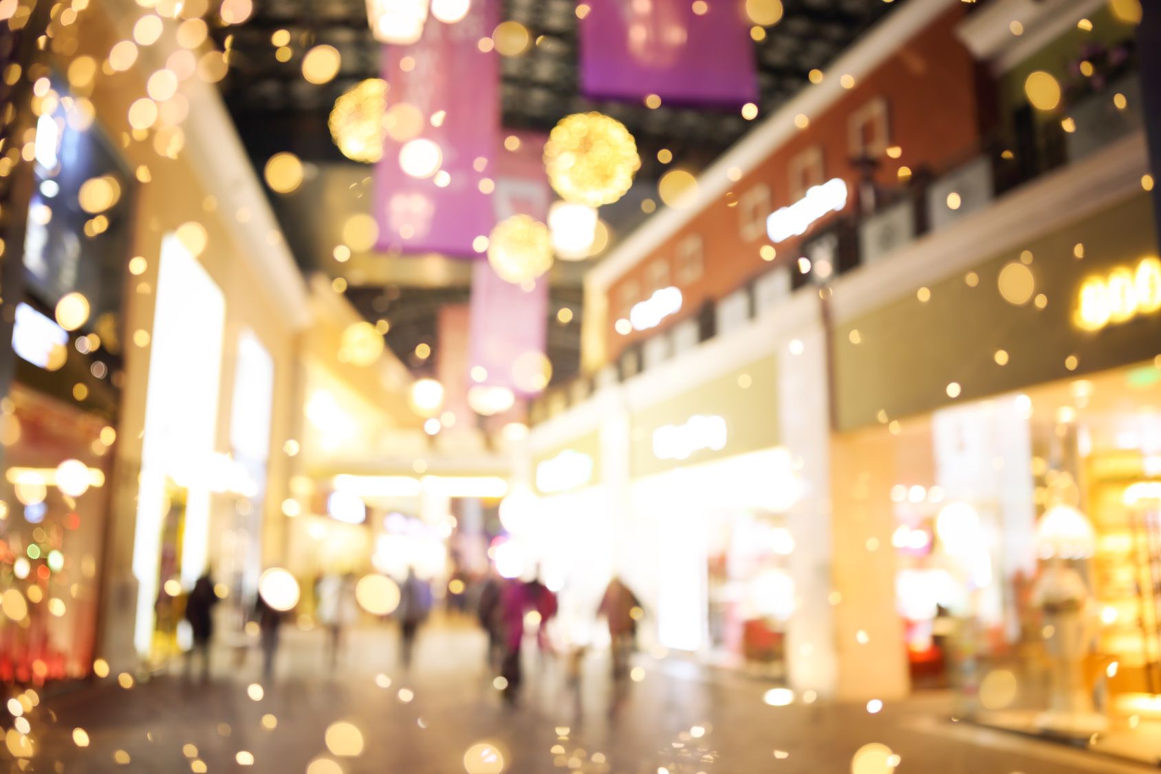 holiday shoppers