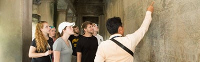 students travelling abroad