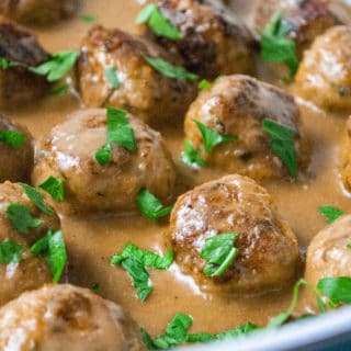 Swedish Chicken Meatballs