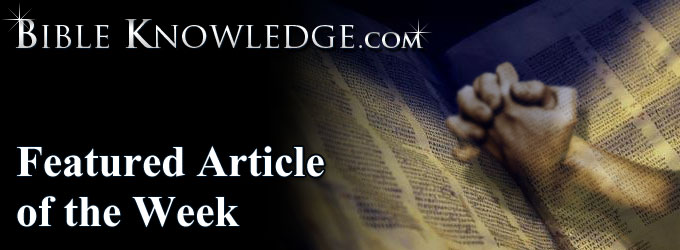 Featured Article of the Week