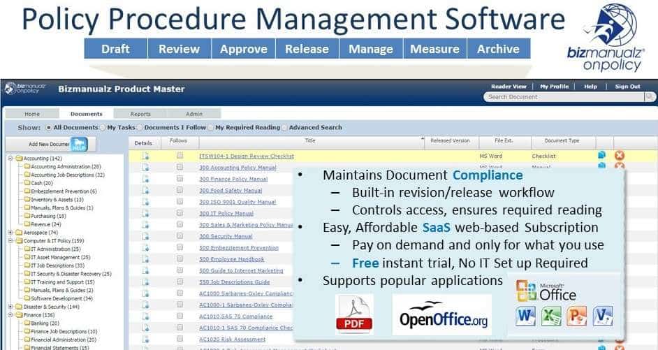Document Control Software