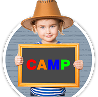 Summer camp kid